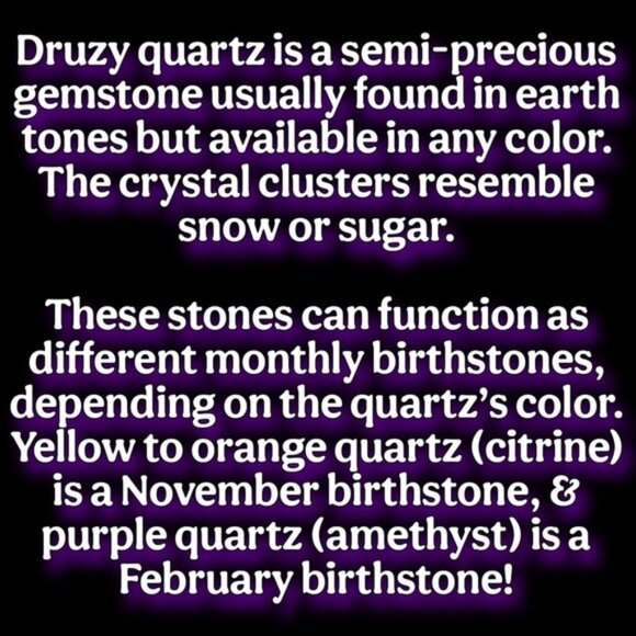 💜 Learn About Druzy ❤️ - Picture 3 of 16